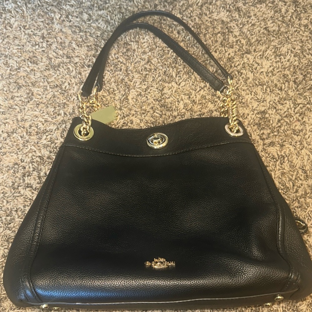 Black and Good Authentic Coach Bag